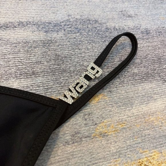 Alexander Wang New Collection Bikini Swimwear with Embellished Hardware Logo - Picture 5 of 8